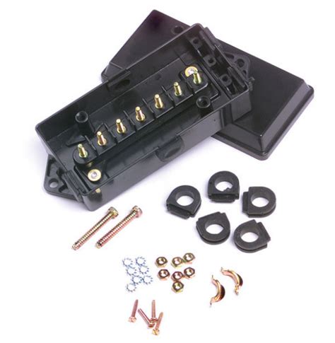 Grote® 7 Terminal Plastic Junction Box Kit 